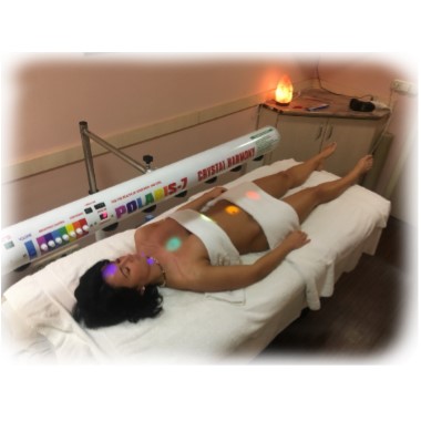 Polaris 7 Crystal Harmony kezelés, előtte-utána energetikai állapotfelméréssel