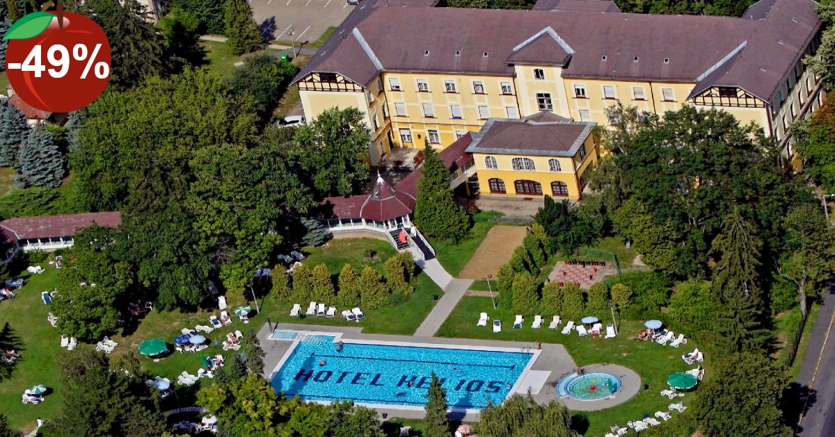 Hévízi wellness telelés, hétvégi felár nélkül a Helios Hotelben, most  ̶7̶8̶ ̶9̶0̶0̶ ̶F̶t̶ helyett ​39 900 Ft!