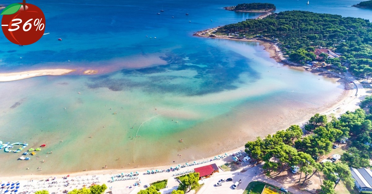 4 nap Isztria egyik legszebb strandján, Medulinban. Most ̶1̶3̶9̶ ̶8̶0̶0̶ ̶F̶t̶ helyett 89 900 Ft!