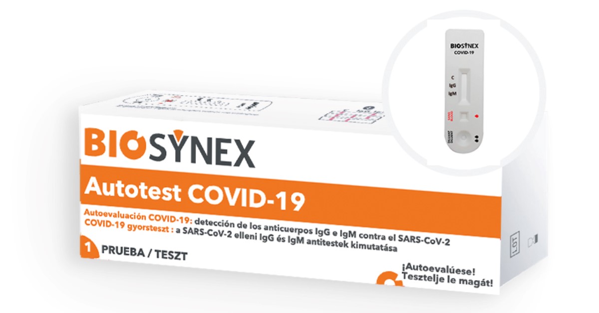 Már Magyarországon az első, otthon is használható COVID gyorstesz