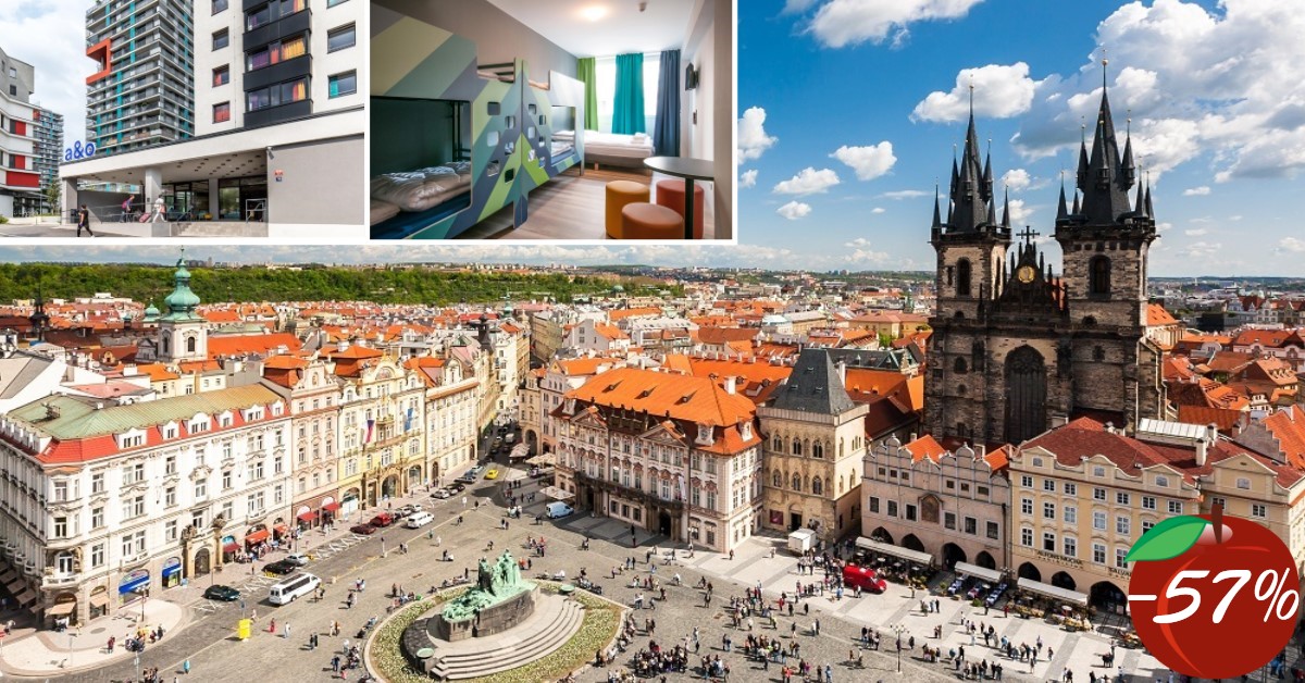 3 napos családi kiruccanás Prágába, hétvégi felár nélkül! 4̶6̶ ̶7̶0̶0̶ ̶F̶t̶ helyett csak 19 900 Ft