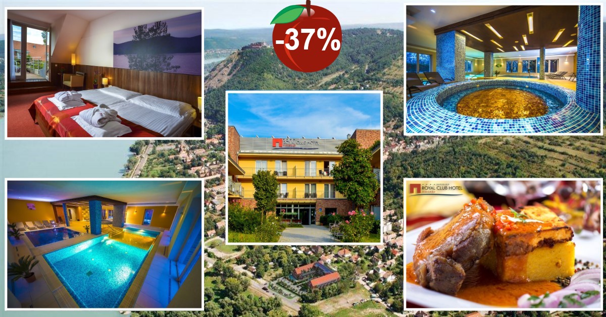 Visegrádi 4 csillagos wellness ​ ̶7̶9̶.̶8̶0̶0̶ ̶F̶t̶ helyett 44 900 Ft